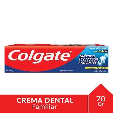 COLGATE CR.DTAL ORIGINAL X 70 G.(72) 