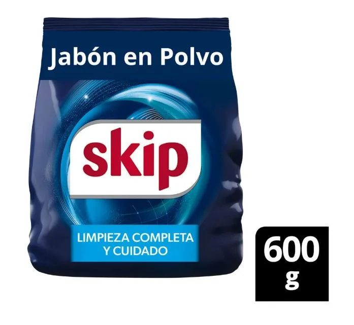 SKIP J.POLVO BIO ENZIMAS X 600 G.(24)