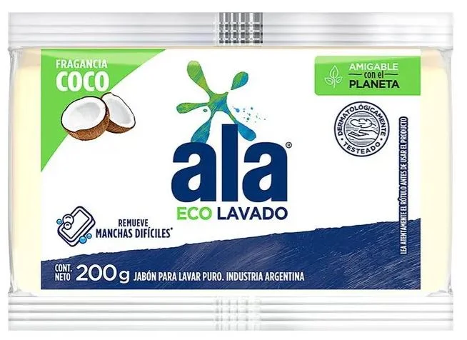 ALA JAB.PAN ECO LAVADO COCO X 200 G. (84)