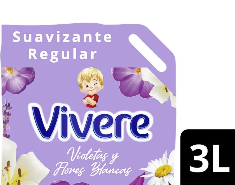 VIVERE SUAV.VIOLETA/FLORES BCA - VIOLETA X 3 L (4)