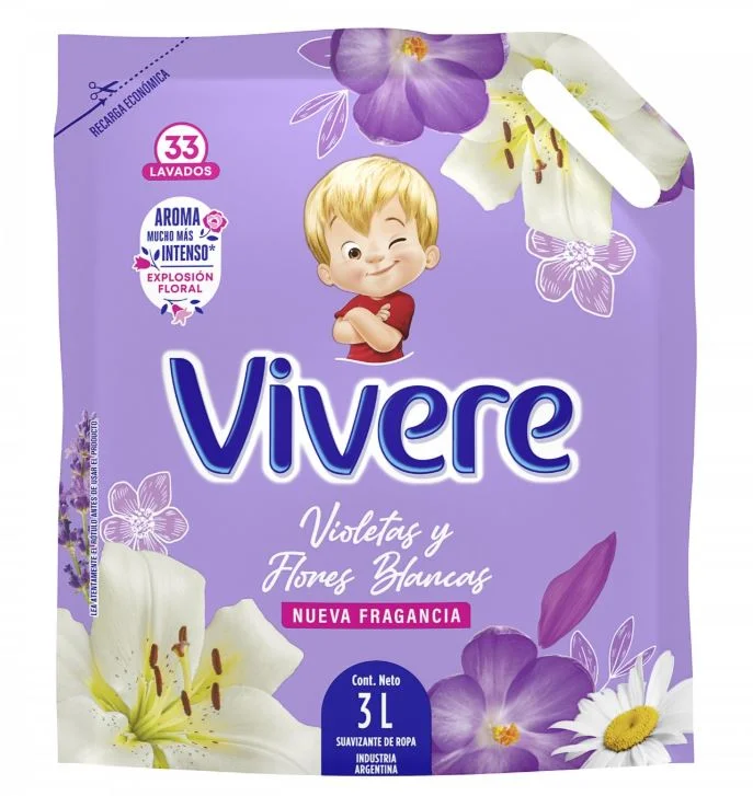 VIVERE SUAV.VIOLETA/FLORES BCA - VIOLETA X 3 L (4)