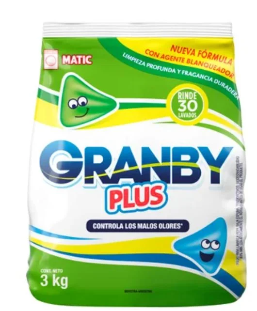 GRANBY J.POLVO MATIC PLUS BLANQ.X 3 KG. (7)