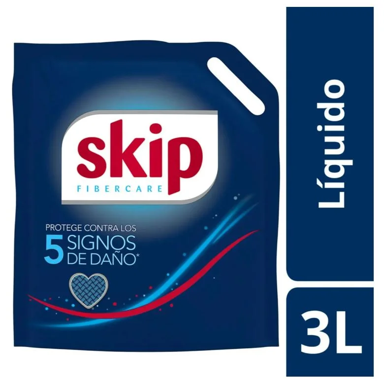 SKIP J.LIQUIDO FIBRE CARE X 3 L. - D.PACK (4) 