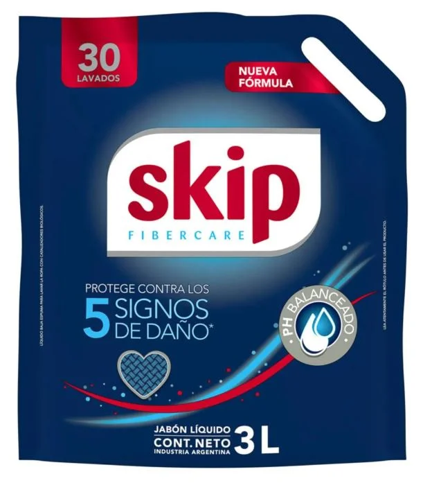 SKIP J.LIQUIDO FIBRE CARE X 3 L. - D.PACK (4) 