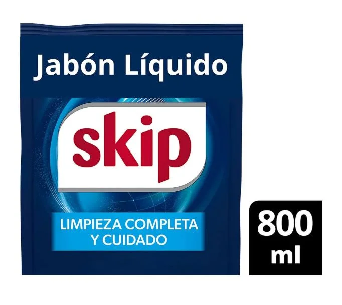 SKIP J.LIQUIDO BIOENZIMAS X 800 ML - D.PACK (12)