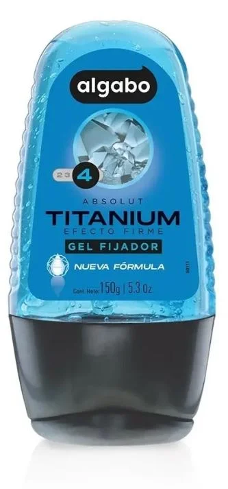 ALGABO GEL TITANIUM EFECTO FIRME X 150 G. (12)