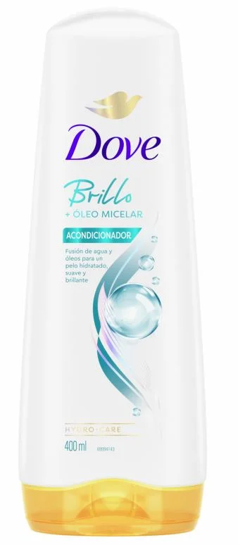 DOVE AC.BRILLO + OLEO MIC.X 400 ML (12)*