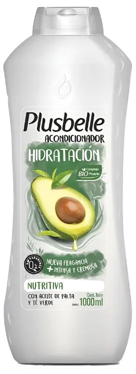 PLUSBELLE SH.HIDRAT.NUTRITIVA X 1 L. (12)