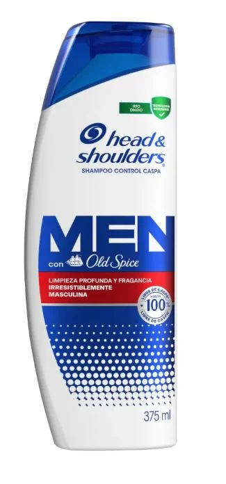 HEADSHOUL SH.MEN OLD SPICE X 375 ML (12) 