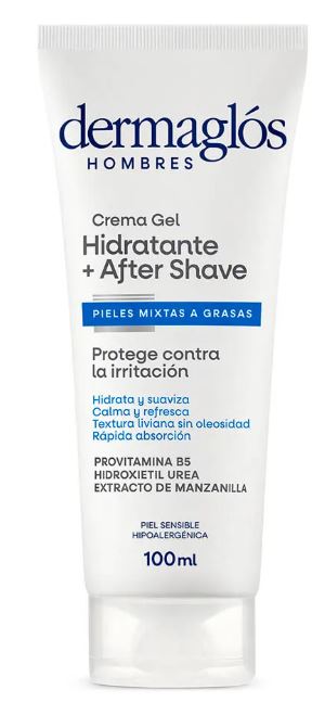 DERMAGLOS HOMBRE CR.GEL HIDRATANTE X 100 G.