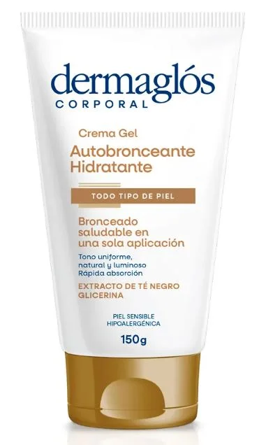DERMAGLOS CR.CORP.AUTOBRONCEANTE HIDRAT.X 150 G.