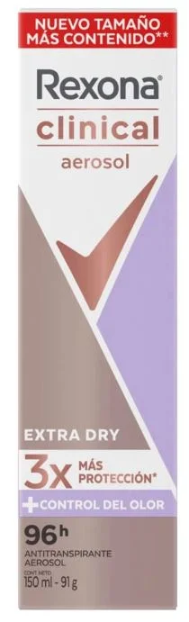 REXONA CLINICAL DEO WOM.EXTRA DRY X 150 ML (12)