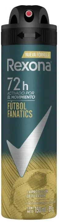 REXONA DEO MEN AP.FUTBOL FANATICS X 150 ML (12)