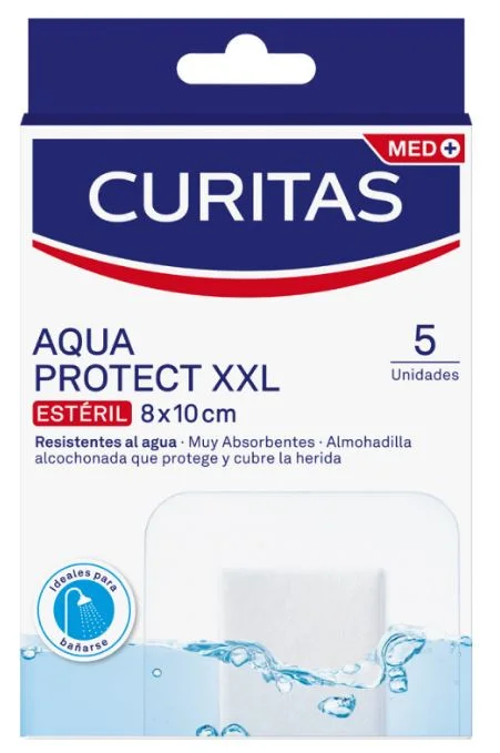 CURITAS APOS.AQUA PROTECT XXL 8 X 10 CM X 5 U.