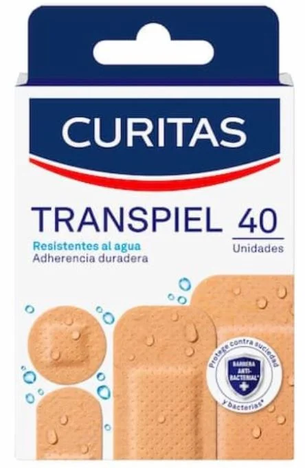 CURITAS TRANSPIEL SURTIDOS X 40 U.