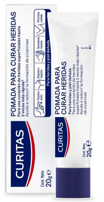 CURITAS POMADA HERIDAS X 20 GR