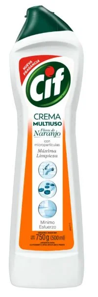 CIF CREMA NARANJA X 750 ML (12) 