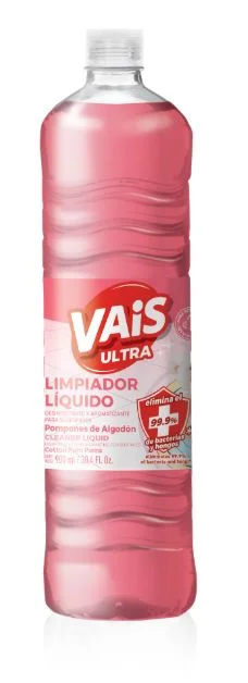 VAIS LIM.LIQ.POMPONES DE ALGODON X 900 ML (12)