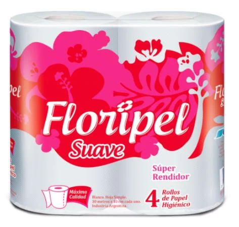 FLORIPEL P.HIG.BLANCO 4 U.X 30 MTS - (12)-55-