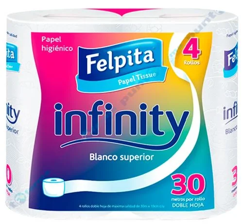 FELPITA P.HIG.INFINITY D.HOJA 4 U.X 30 MTS - (12)