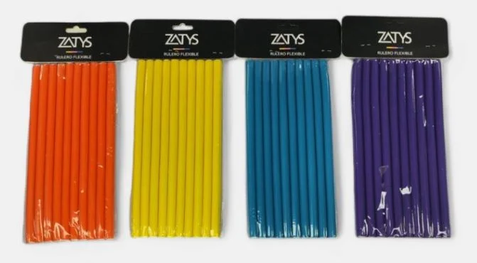 ZATYS RULEROS FLEXIBLES N°5 X 10 U. (26461-3)